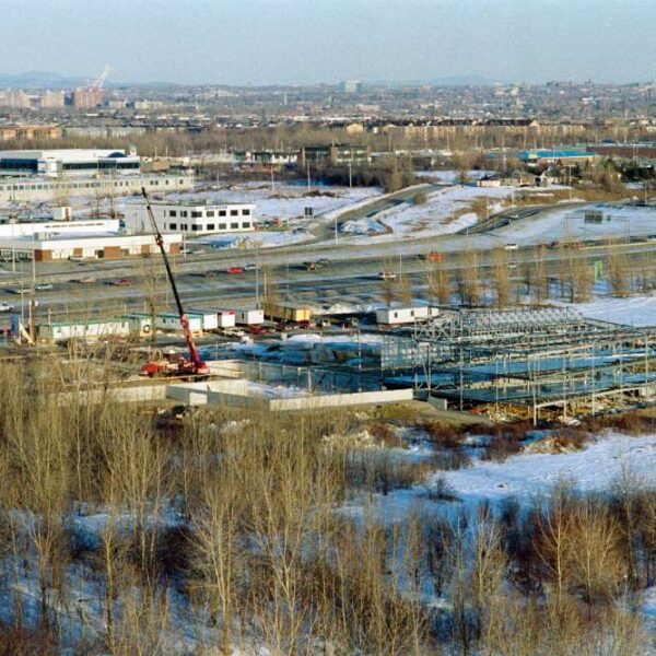 Construction du Cosmodôme